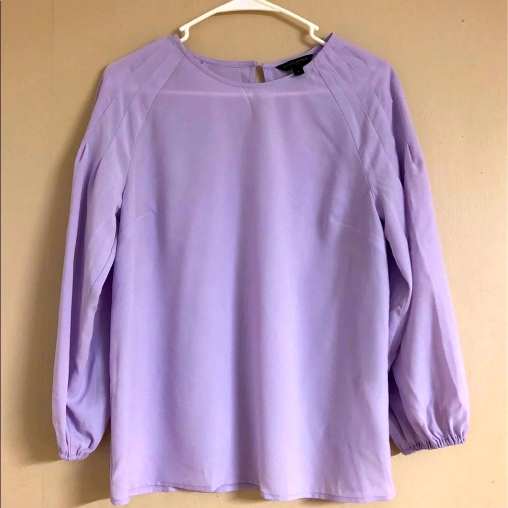 Banana Republic Petite Balloon-Sleeve Top
